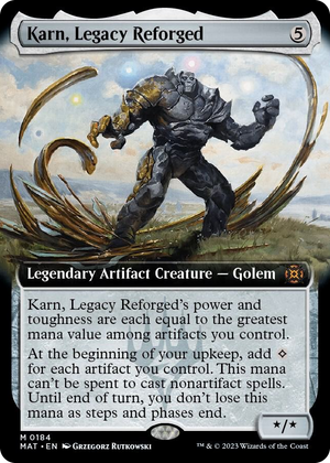 0184 Karn, Legacy Reforged (Extended Art) M March of the Machine: The Aftermath