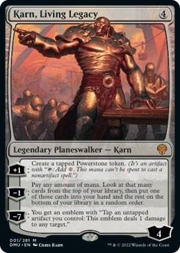 0001 Karn, Living Legacy M Dominaria United