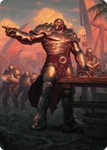 0001 Karn, Living Legacy Art Card (1/81) S Art Series: Dominaria United