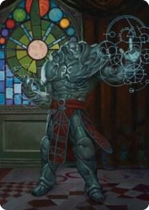 0002 Karn, Living Legacy Art Card (2/81) S Art Series: Dominaria United