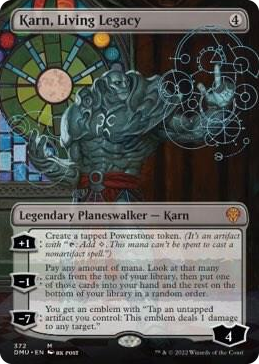 0372 Karn, Living Legacy (Borderless) M Dominaria United