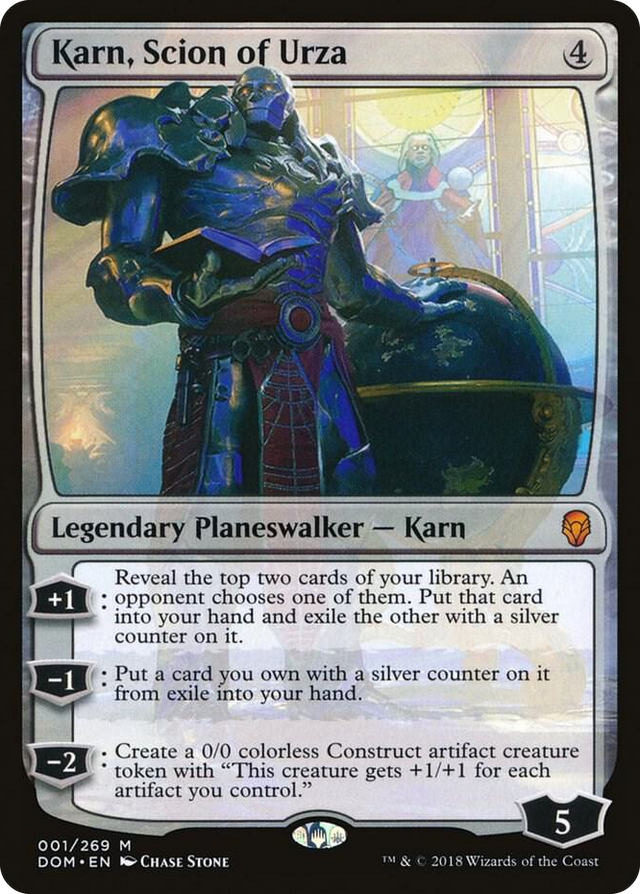 0001 Karn, Scion of Urza M Dominaria