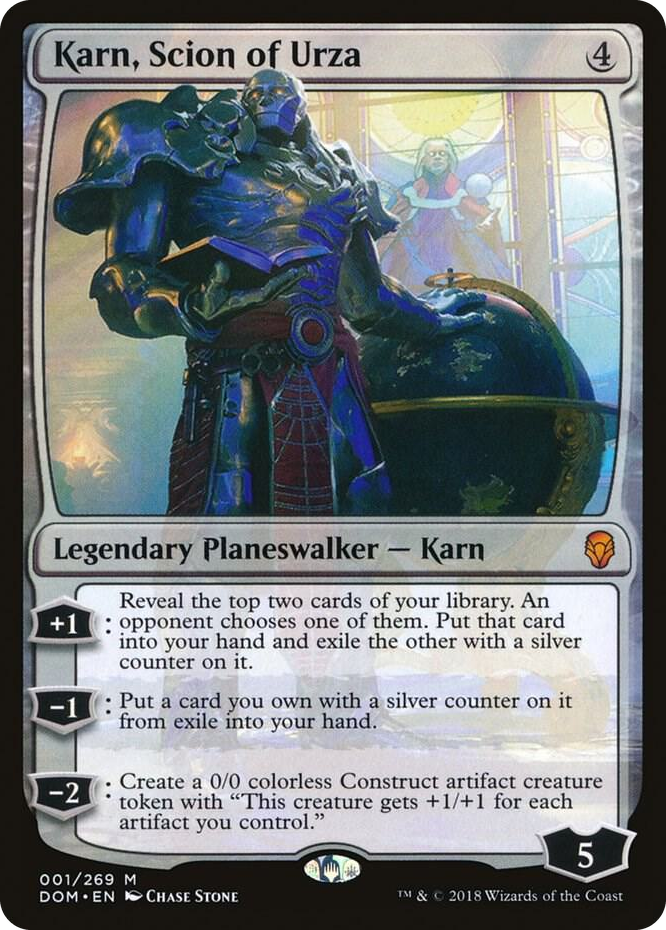 0001 Karn, Scion of Urza M Dominaria