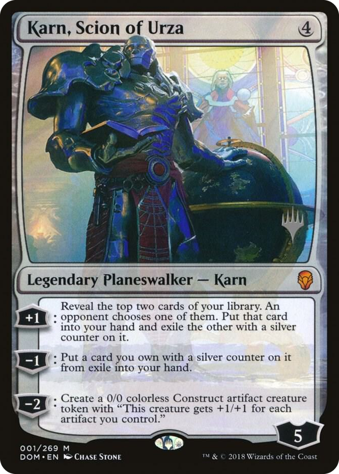 0001 Karn, Scion of Urza M Promo Pack: Core Set 2020
