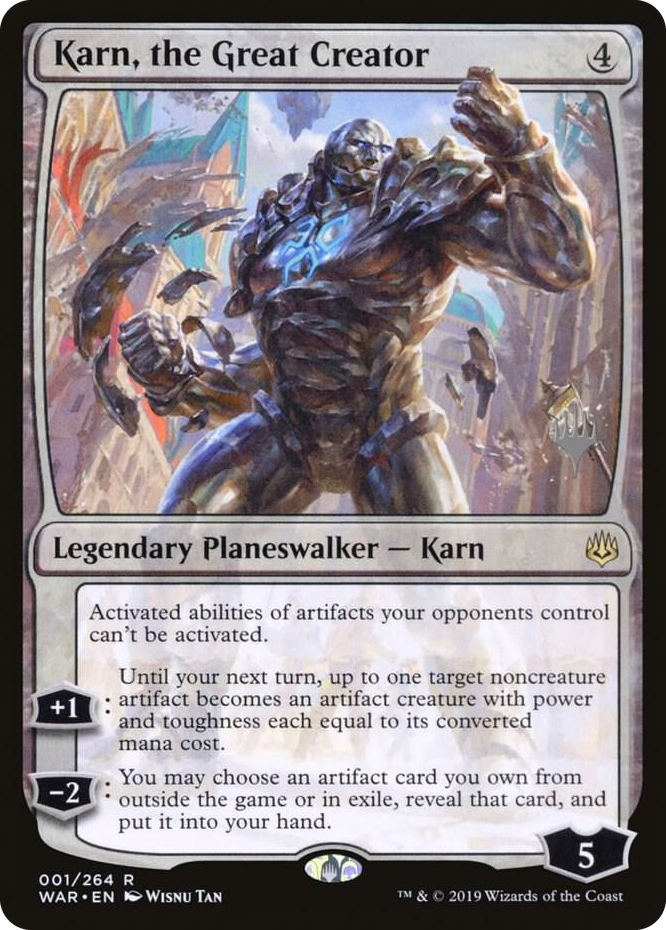 0001 Karn, the Great Creator R Promo Pack: Theros Beyond Death