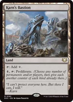 0163 Karn's Bastion R Commander: Edge of Eternities