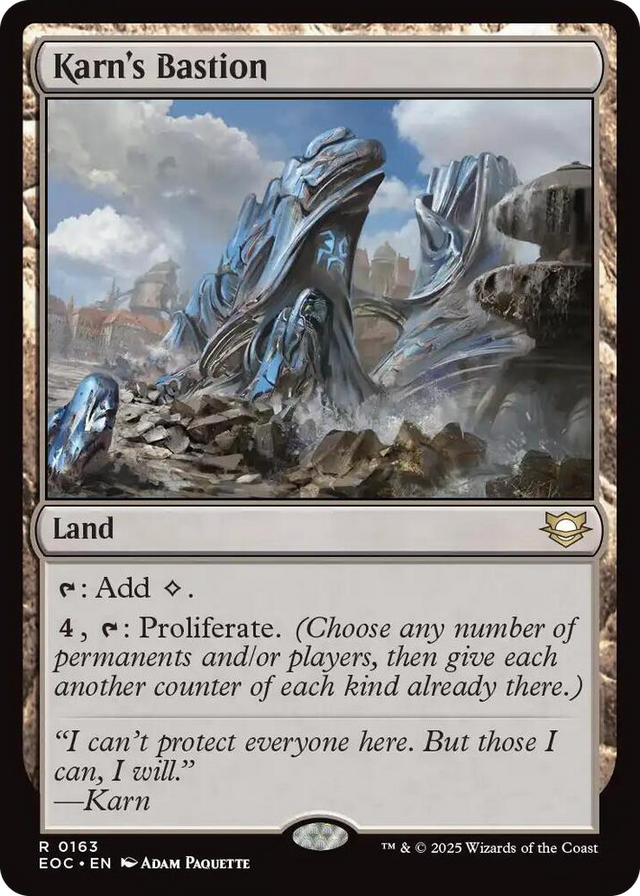 0163 Karn's Bastion R Commander: Edge of Eternities