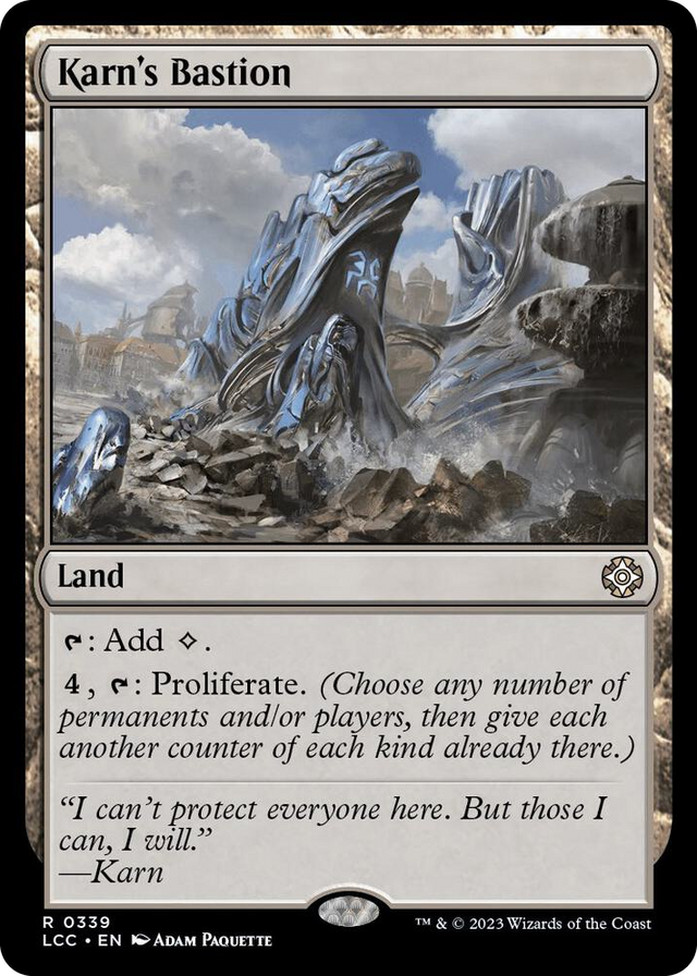 0339 Karn's Bastion R Commander: The Lost Caverns of Ixalan