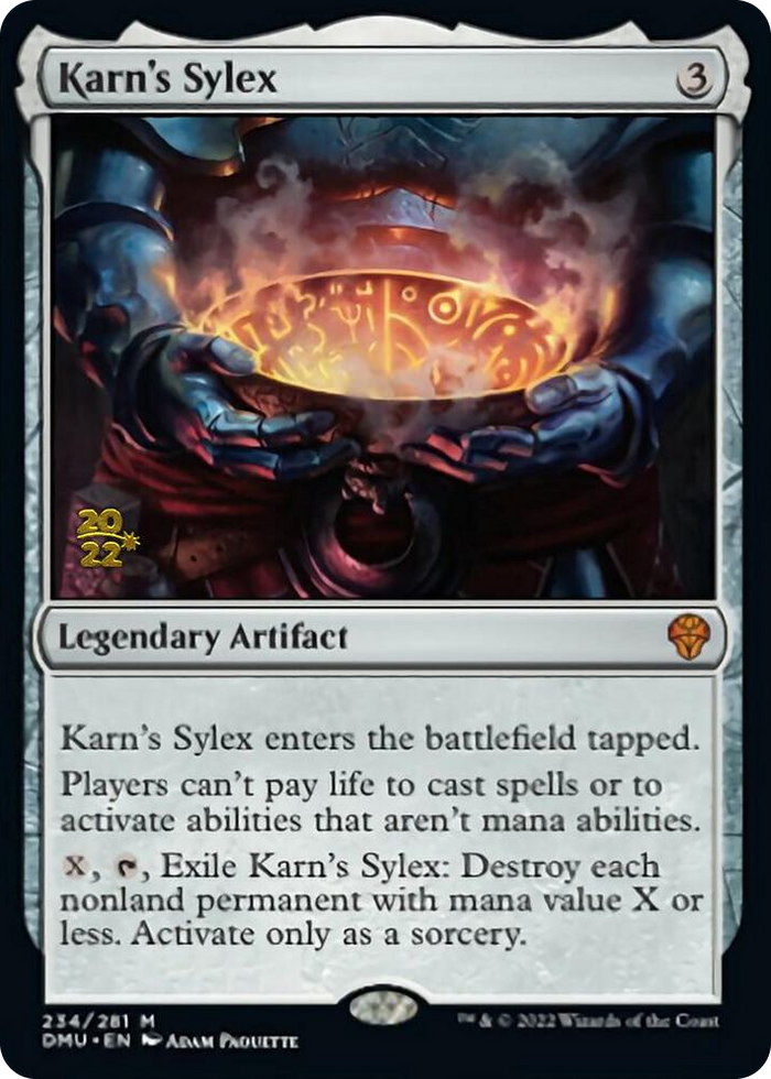 Karn's Sylex #234 M - Prerelease Cards Pokemon card