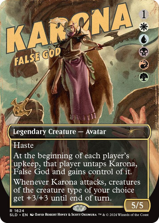 1624 Karona, False God R Secret Lair Drop Series
