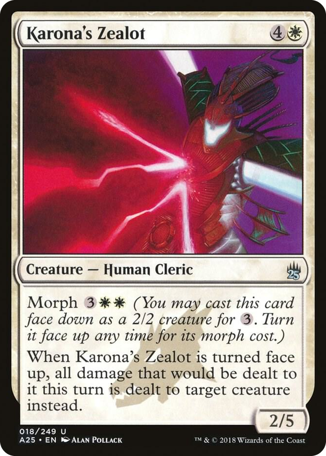 0018 Karona's Zealot U Masters 25