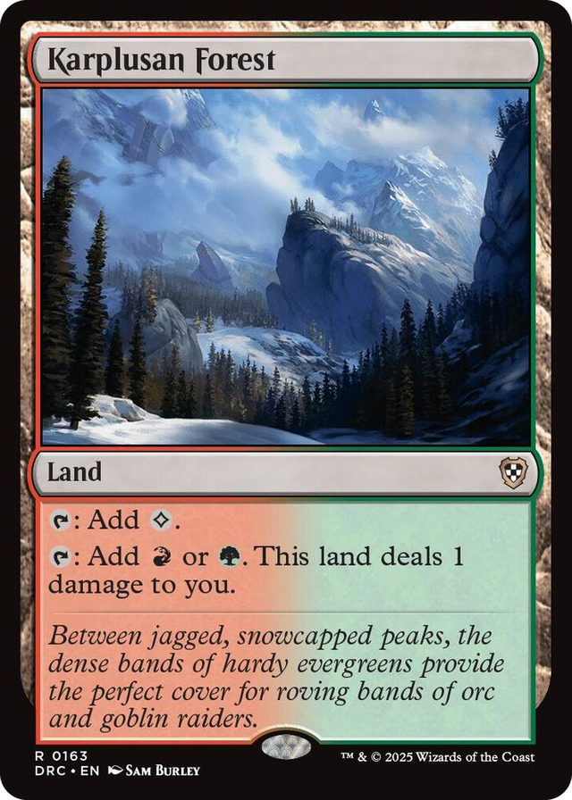 0163 Karplusan Forest R Commander: Aetherdrift