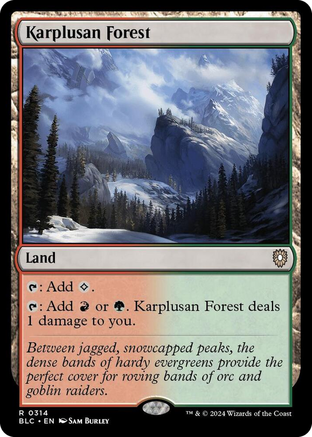 0314 Karplusan Forest R Commander: Bloomburrow