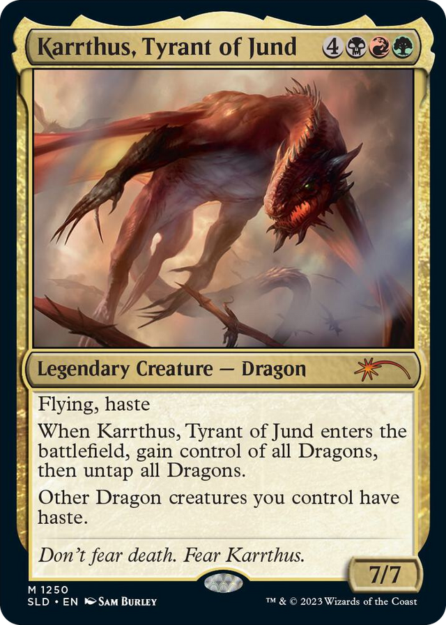 1250 Karrthus, Tyrant of Jund M Secret Lair Drop Series