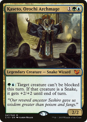 0047 Kaseto, Orochi Archmage M Commander 2015