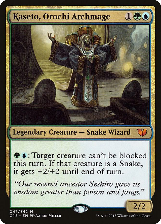 0047 Kaseto, Orochi Archmage M Commander 2015