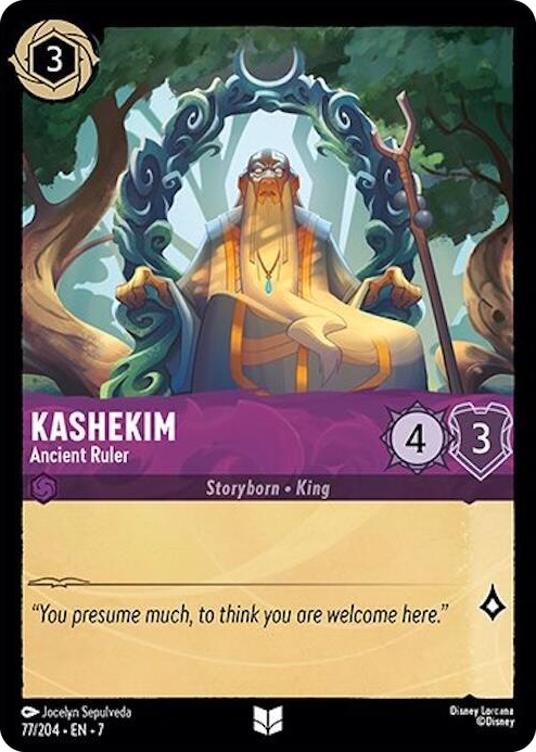 0077 Kashekim - Ancient Ruler Uncommon Archazia's Island