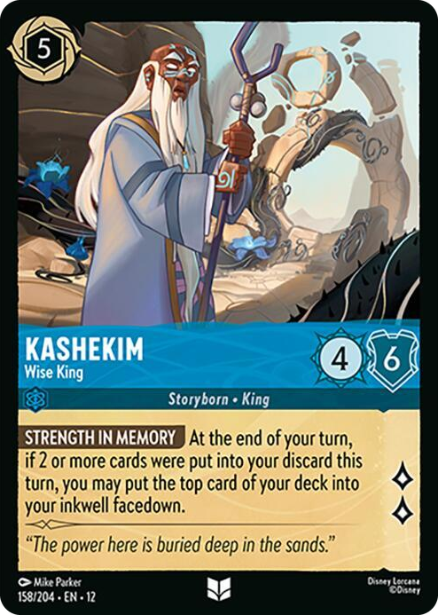 0158 Kashekim - Wise King Uncommon Wilds Unknown