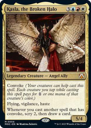 0004 Kasla, the Broken Halo M Commander: March of the Machine