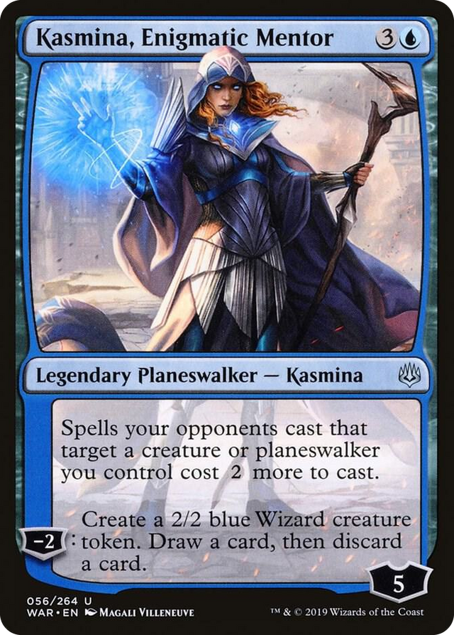 0056 Kasmina, Enigmatic Mentor U War of the Spark