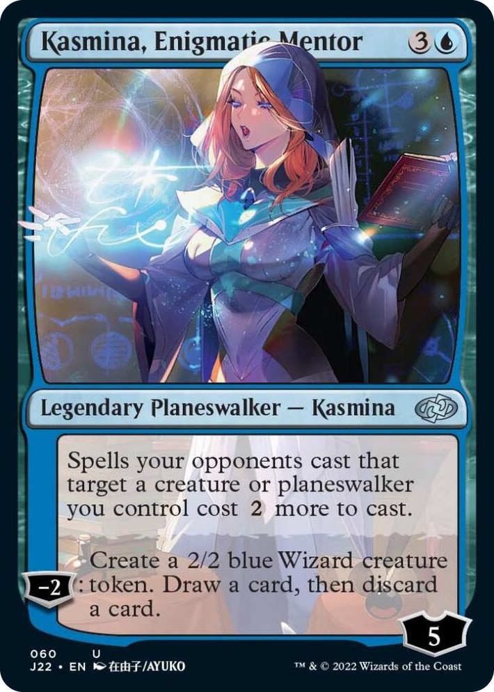 0060 Kasmina, Enigmatic Mentor U Jumpstart 2022