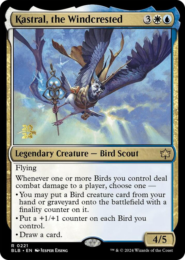 0221 Kastral, the Windcrested R Prerelease Cards