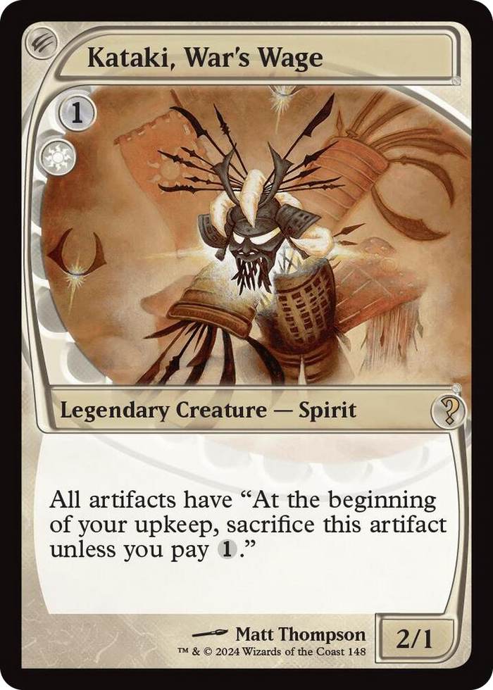 Kataki, War's Wage (Future Sight) #148 R - Mystery Booster 2 Pokemon card