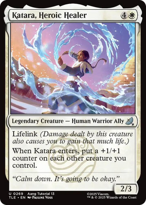0269 Katara, Heroic Healer (0269) U The Last Airbender: Eternal-Legal