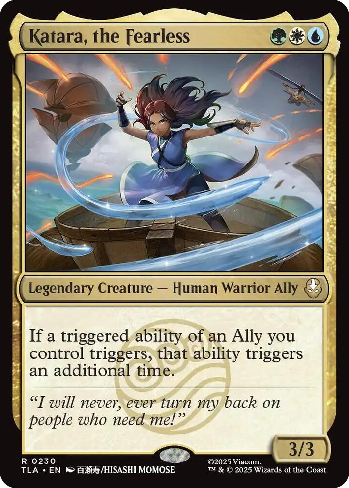 0230 Katara, the Fearless R The Last Airbender