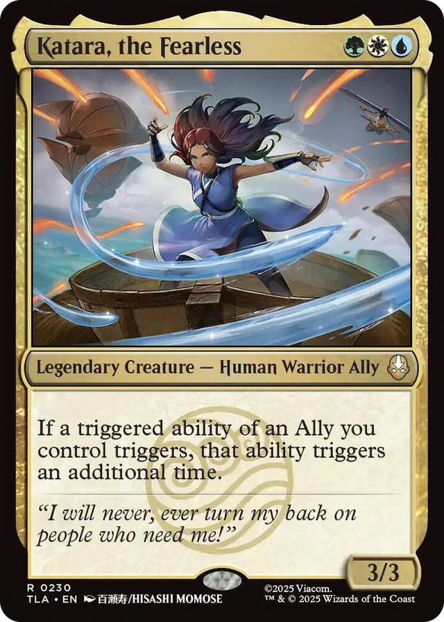 0230 Katara, the Fearless R The Last Airbender