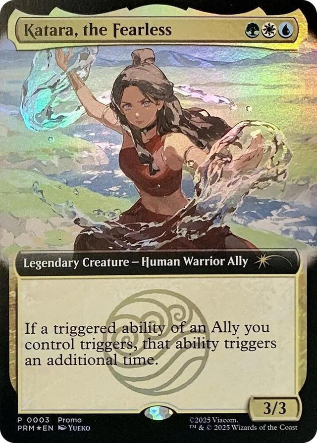 0003 Katara, the Fearless (Extended Art) P Media Promos