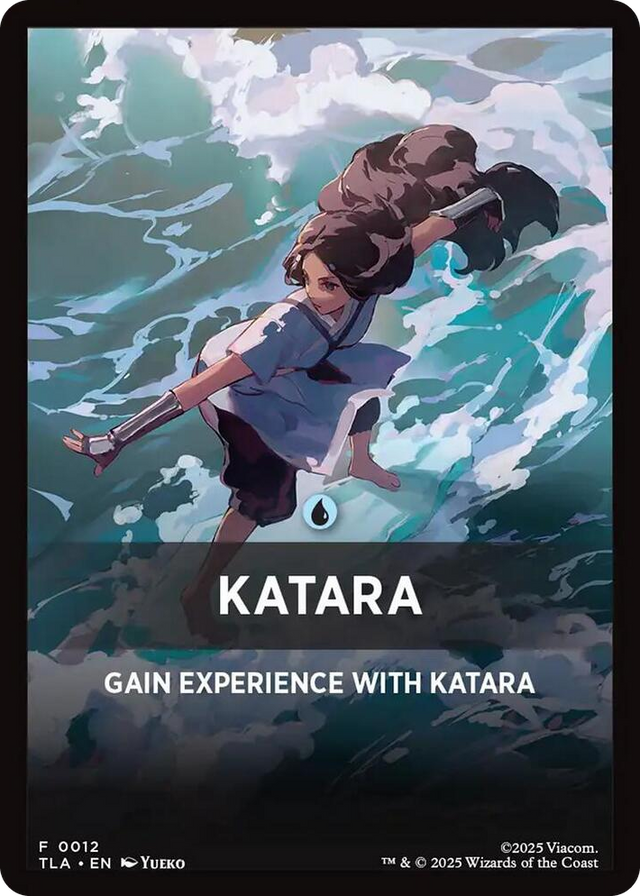 0012 Katara Theme Card T The Last Airbender