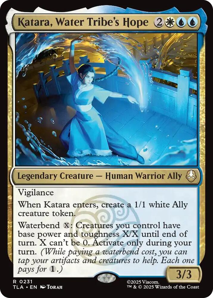 0231 Katara, Water Tribe's Hope R The Last Airbender