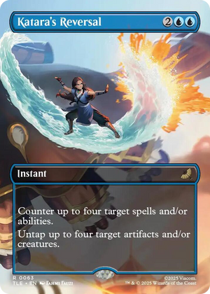 0063 Katara's Reversal (Borderless) R The Last Airbender: Eternal-Legal
