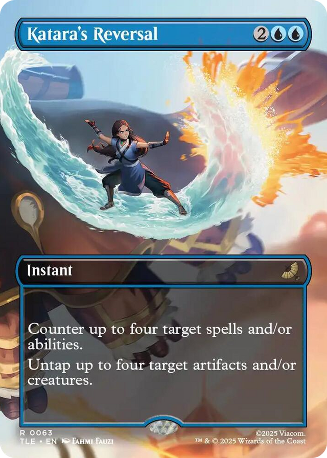 0063 Katara's Reversal (Borderless) R The Last Airbender: Eternal-Legal