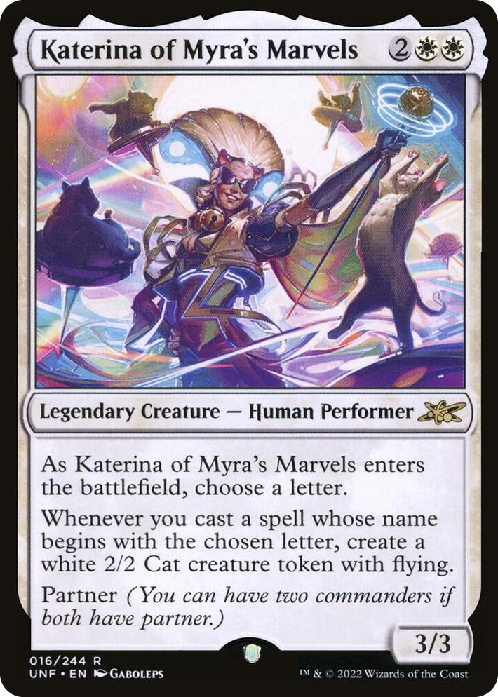 0016 Katerina of Myra's Marvels R Unfinity
