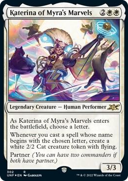 0302 Katerina of Myra's Marvels (Galaxy Foil) R Unfinity