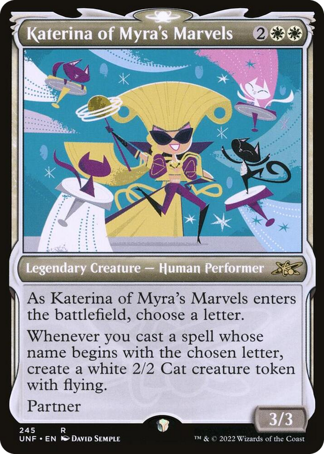 0245 Katerina of Myra's Marvels (Showcase) R Unfinity