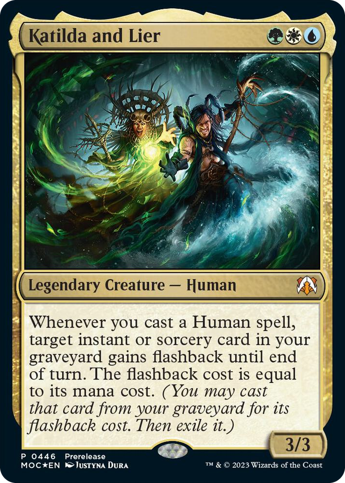 0446 Katilda and Lier M Prerelease Cards