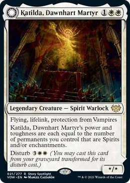 0021 Katilda, Dawnhart Martyr R Innistrad: Crimson Vow