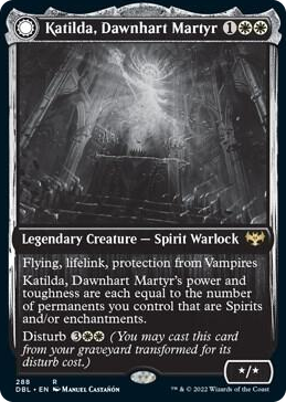 0288 Katilda, Dawnhart Martyr R Innistrad: Double Feature