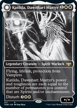 0317 Katilda, Dawnhart Martyr (Showcase) R Innistrad: Crimson Vow