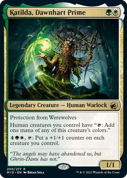 0230 Katilda, Dawnhart Prime R Innistrad: Midnight Hunt