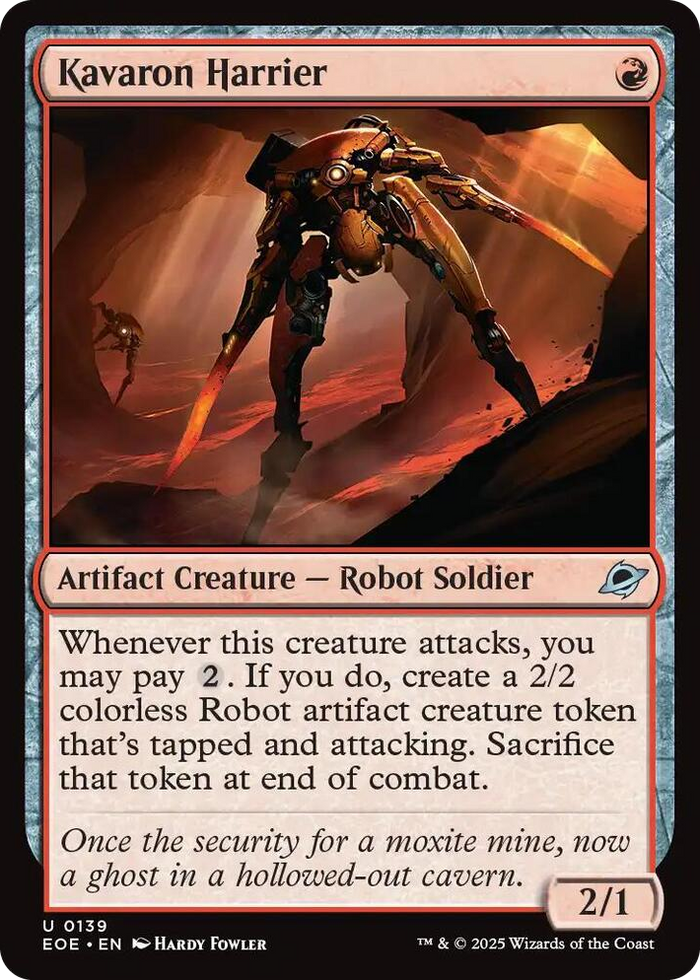 Kavaron Harrier #139 U - Edge of Eternities Pokemon card