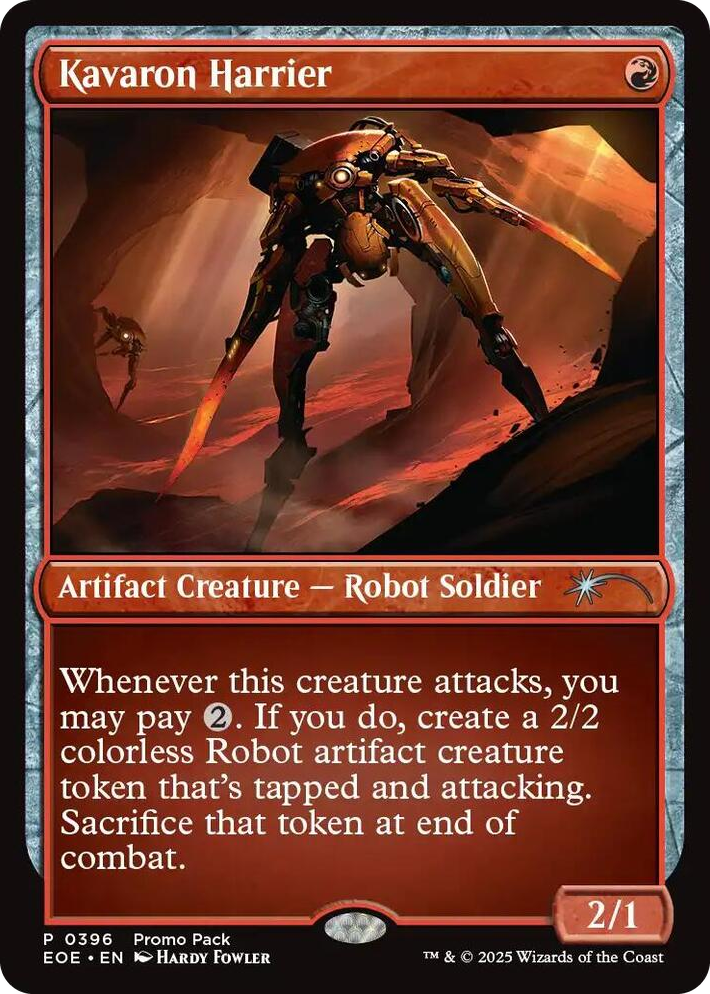 0396 Kavaron Harrier P Promo Pack: Edge of Eternities
