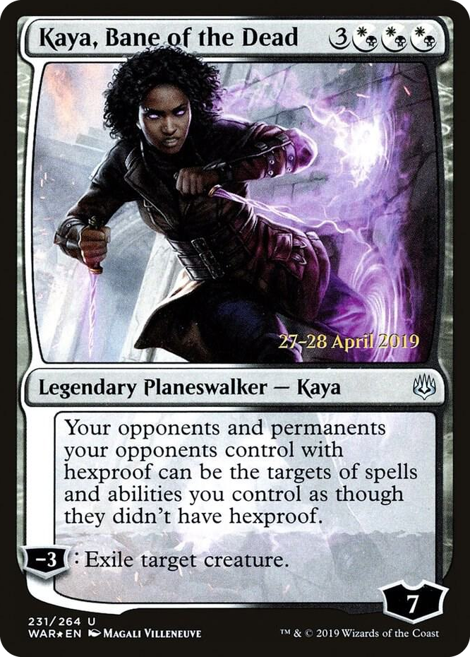 0231 Kaya, Bane of the Dead U Prerelease Cards