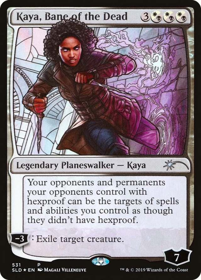 0531 Kaya, Bane of the Dead (Stained Glass) P Secret Lair Drop Series