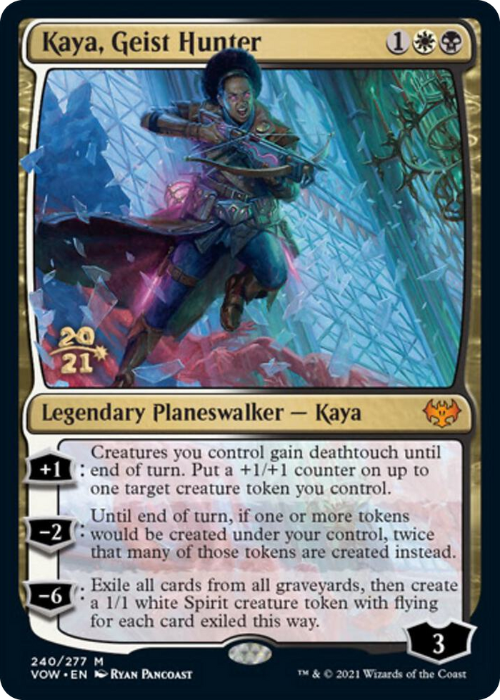 Kaya, Geist Hunter #240 M - Prerelease Cards Pokemon card