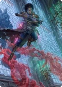0003 Kaya, Geist Hunter Art Card S Art Series: Innistrad: Crimson Vow