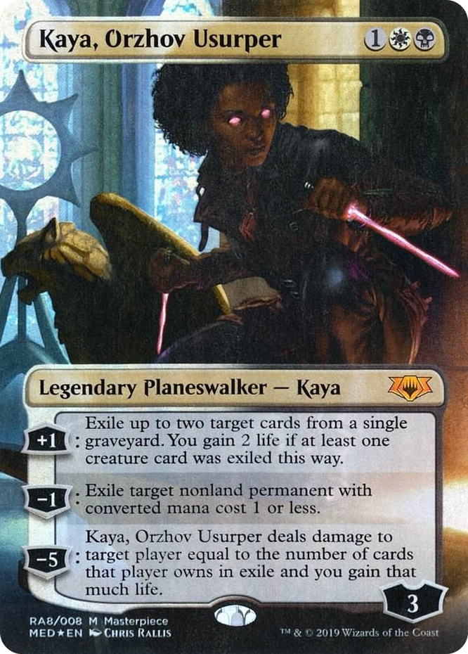 RA008 Kaya, Orzhov Usurper M Mythic Edition: Ravnica Allegiance
